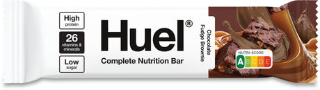 Huel Chocolate Fudge Brownie Complete Nutrition Bar (Case of 12)