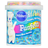 Funfetti Aqua Blue Frosting 15.6Oz