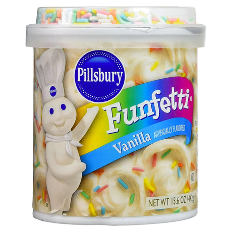 Funfetti Vanilla Frosting 15.6Oz