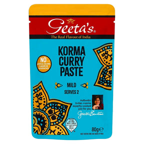 Geeta's Korma Curry Paste Mild 80G