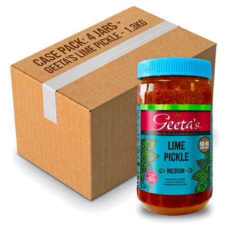 Geeta's Lime Pickle 1.3KG (Case fo 4)