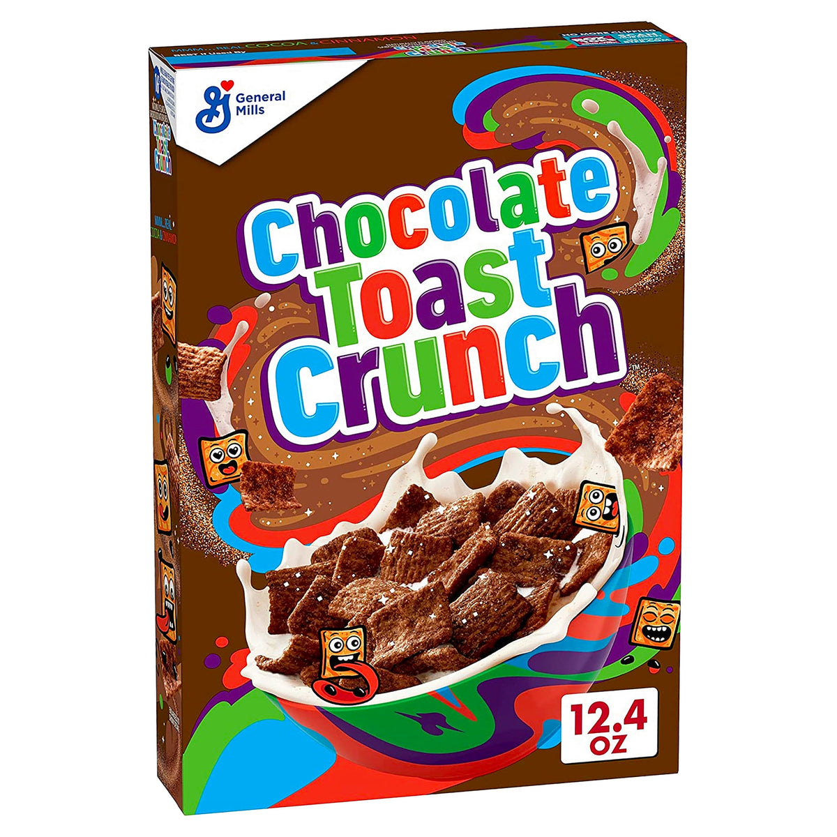 General Mills Chocolate Toast Crunch Cereal 352G (12.4Oz)