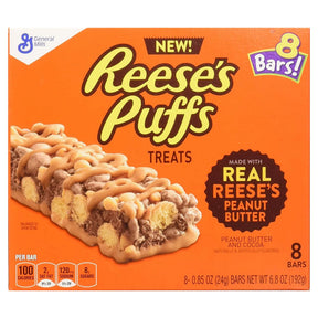 General Mills Reese'S Puff Treat Bar 6.8Oz