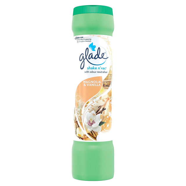 Glade Shake N Vac Magnolia & Vanilla 500G