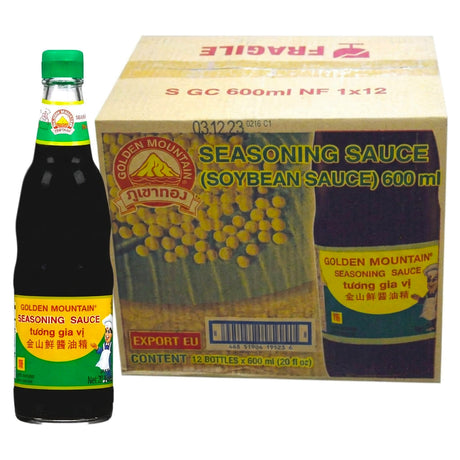 GOLDEN MOUNTAIN Seasoning Sauce 600ml (Case of 12)