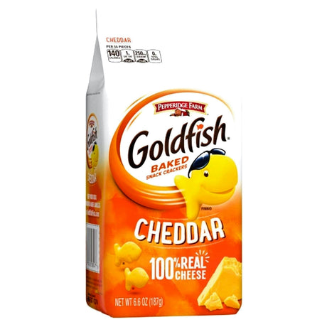 Goldfish Crackers Cheddar 187G