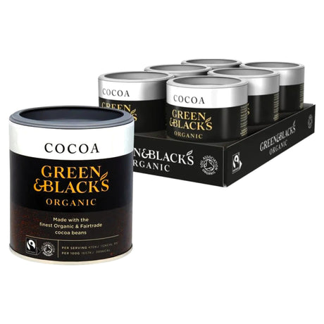 Green & Blacks Organic Cocoa 125G (Case of 6)
