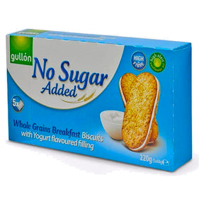 Gullon No Added Sugar Breakfast Biscuit With Yogurt Filling 220G