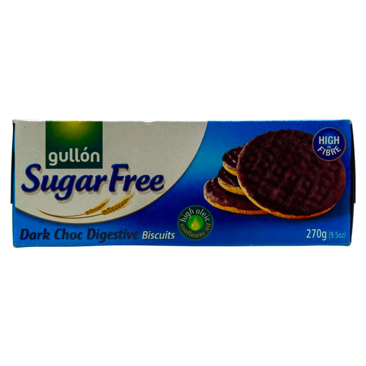 Gullon Sugar Free Dark Chocolate Digestives 270G