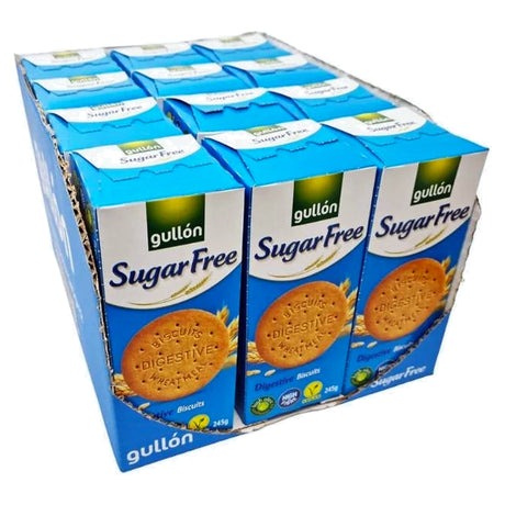 Gullon Sugar Free Digestive Biscuit 245G (Case of 12)