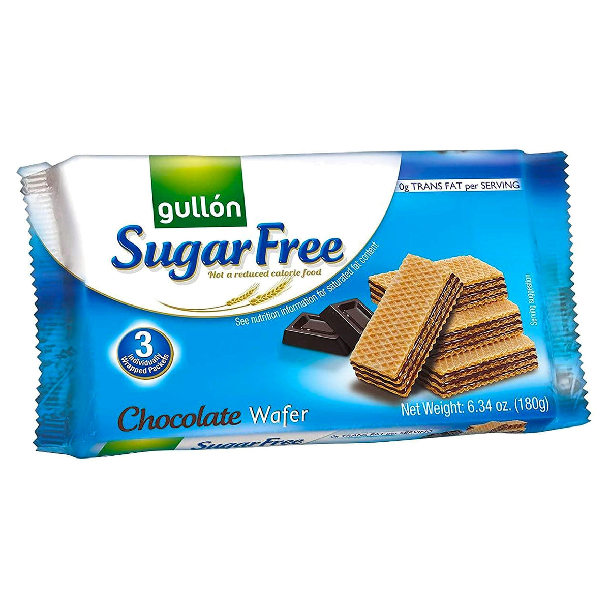 Gullon Sugar Free Wafer Chocolate 180G
