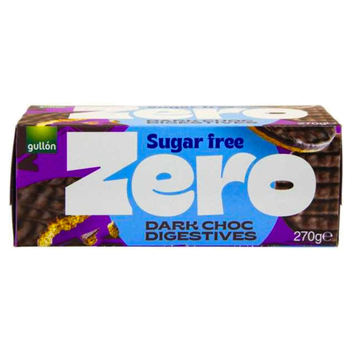 Gullon Zeroh Sugar Free Dark Chocolate Digestives 270G