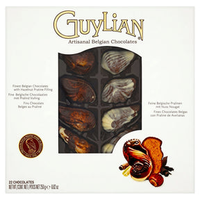 Guylian Chocolate Sea Shells In Gold Wrapped Ballotin 250G