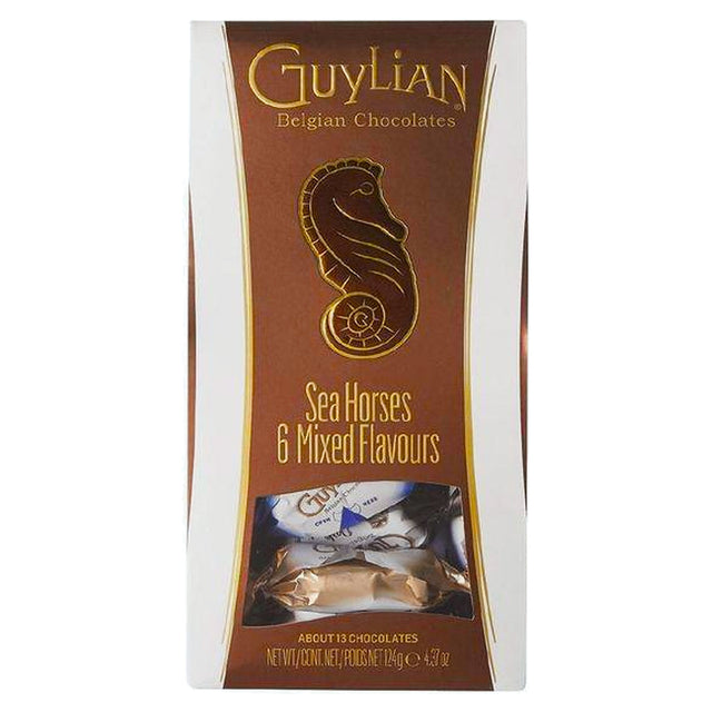 Guylian Temptations Twist Wrapped Mixed Flavour Sea Horses 124G