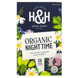 H&H Organic Night Time Tea - 20 Tea Bags
