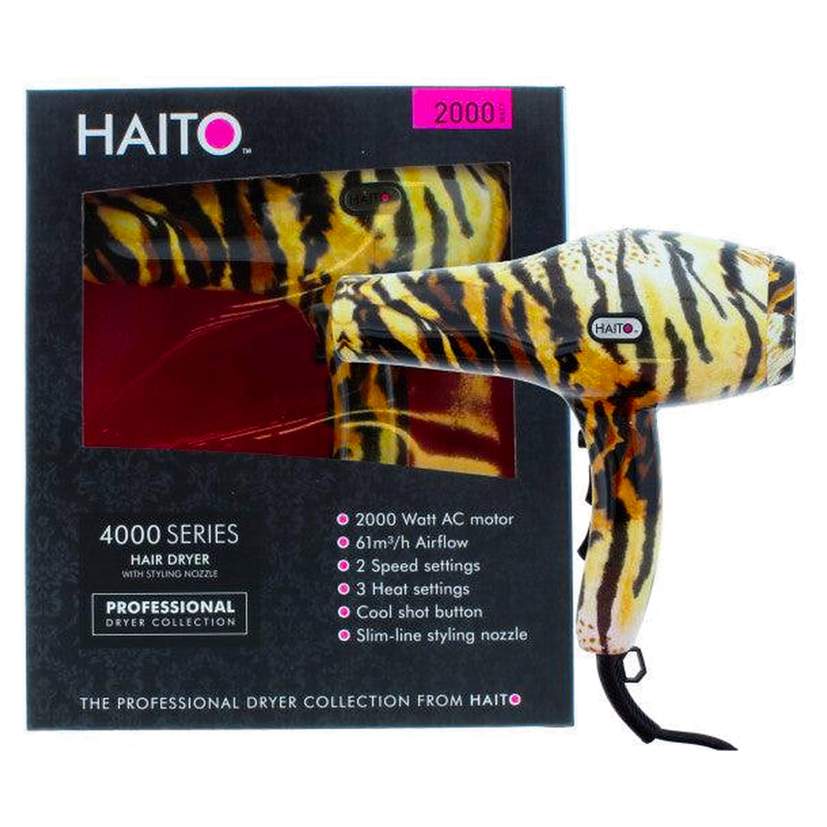 Haito Hair Dryer Tiger 2000W Uk