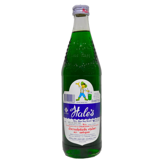 Hales Blue Boy Cream Soda Syrup 710ML