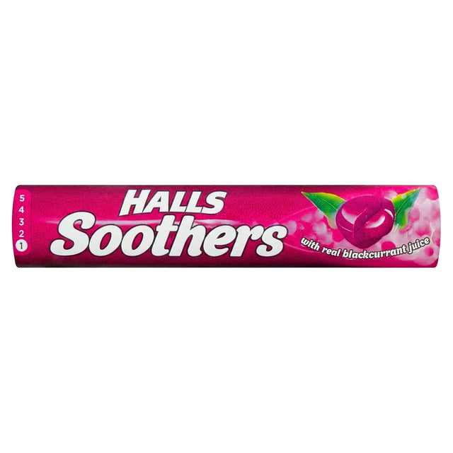 Halls Soothers Blackcurrant 45G