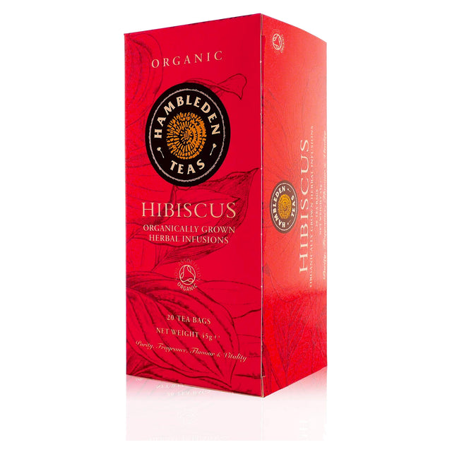 Hambleden Organic Hibiscus Tea Bags 20s