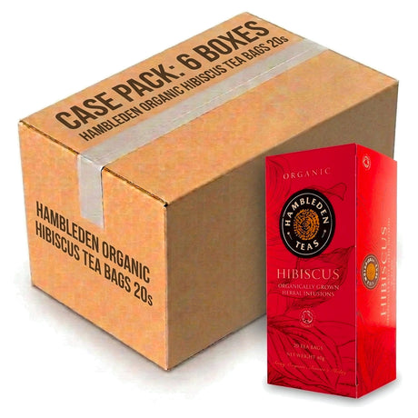 Hambleden Organic Hibiscus Tea Bags 20s (Case of 6)