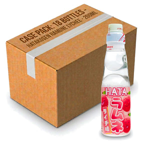 Hatakosen Ramune Lychee 200ML (Case of 18)