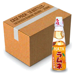 Hatakosen Ramune Orange 200ML (Case of 18)