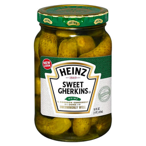 Heinz Sweet Gherkins 16Oz (473Ml) Jars