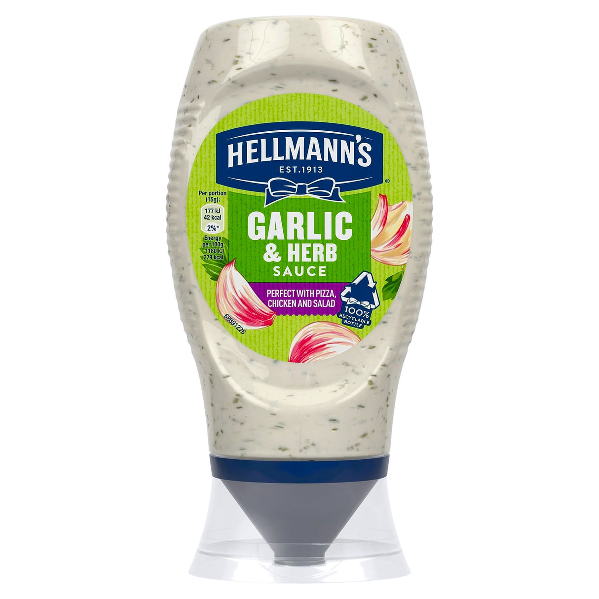 Hellmann's Garlic & Herb Creamy Sauce 250ML