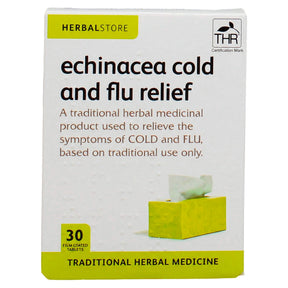 Herbal Store Echinacea Cold and Flu Relief 500MG Tablet 30'S