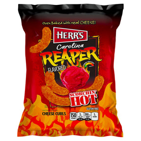 Herrs Carolina Reaper Flavoured Cheese Curls 1oz