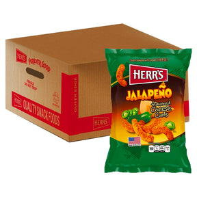 Herrs Jalapeno Cheese Curls 7Oz (198G) (Case of 12)