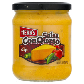 Herrs Salsa Con Queso Dip 15oz