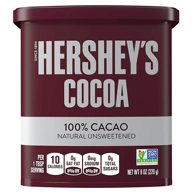Hershey'S Cocoa Unsweetened 8Oz