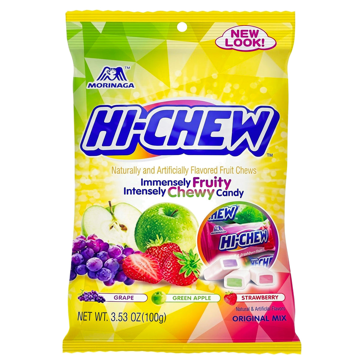 HI CHEW Original Mix Chews Peg Bag 100G
