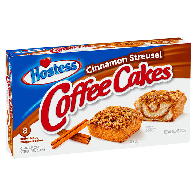 Hostess Cinnamon Coffee Cupcakes 11.6Oz 8-Pack