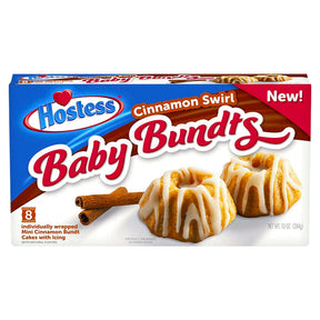 Hostess Cinnamon Swirl Baby Bundts 8Pk 10Oz