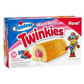 Hostess Mixed Berry Twinkies 13.58Oz (385G) 10-Pack