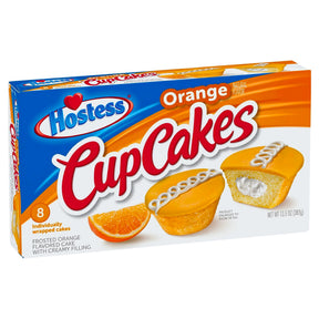 Hostess Orange Cupcake 12.7Oz 8-Pack