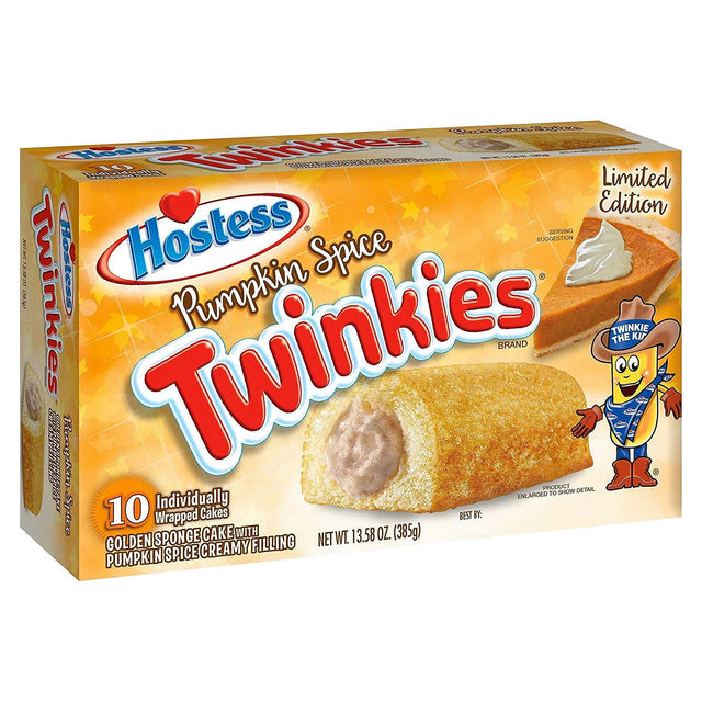 Hostess Pumpkin Spice Twinkies 13.58Oz