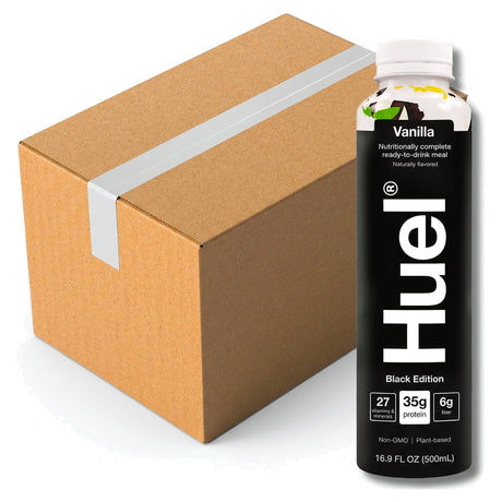 Huel Black Edition Vanilla 500ML (Case of 8)