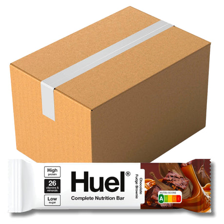 Huel Chocolate Fudge Brownie Complete Nutrition Bar (Case of 12)