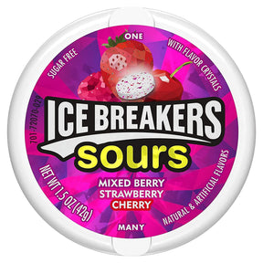 Icebreakers Mints Assorted Berry Dispenser 42G