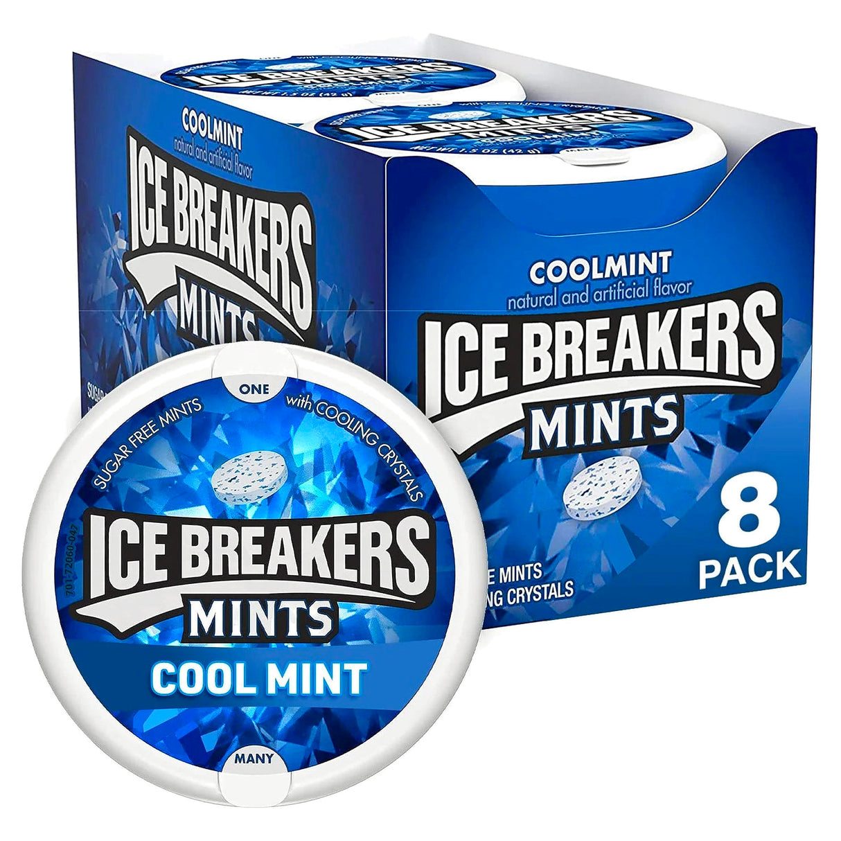 Icebreakers Mints Cool Mint Dispenser 42G (Case of 8)