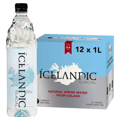 Icelandic Glacial Alkaline Water 1L (Case of 12)