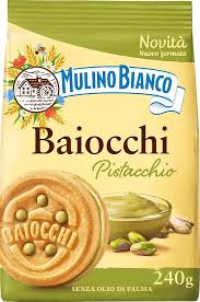 Mulino Bianco Baiocchi Pistacchio 240G