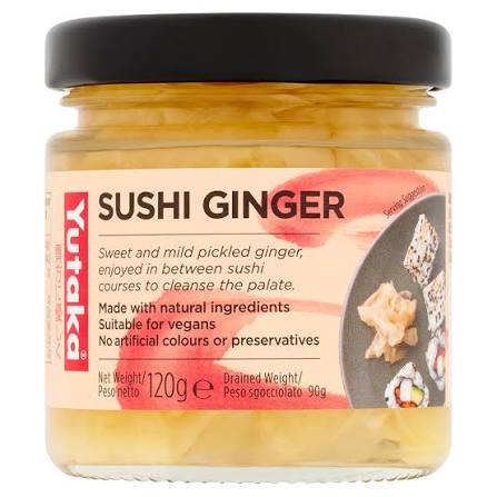 Yutaka Sushi Ginger 120G