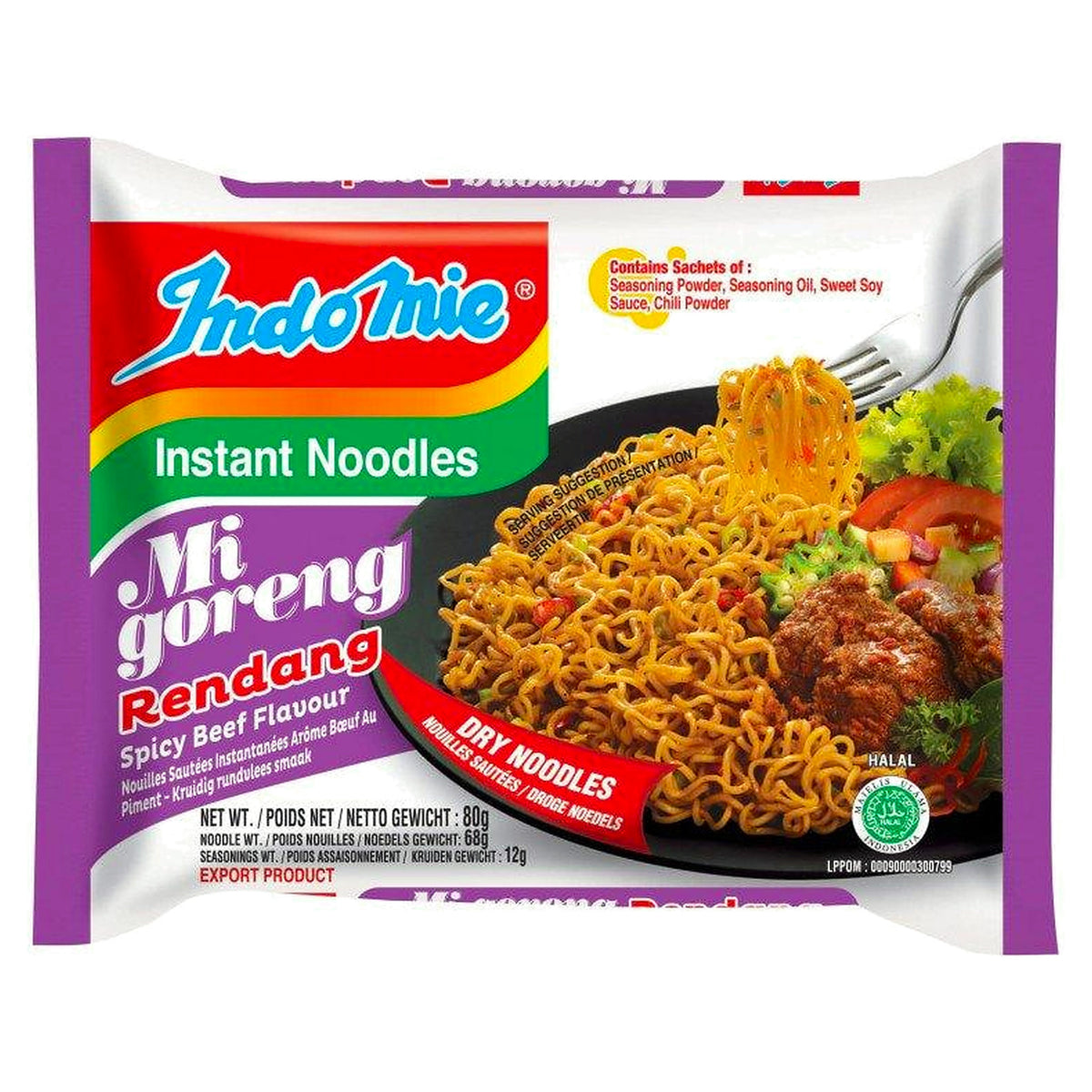 Indomie Mi Goreng Rendang 80G