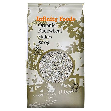 Infinity Foods Buckwheat Flakes Gluten Free 500G