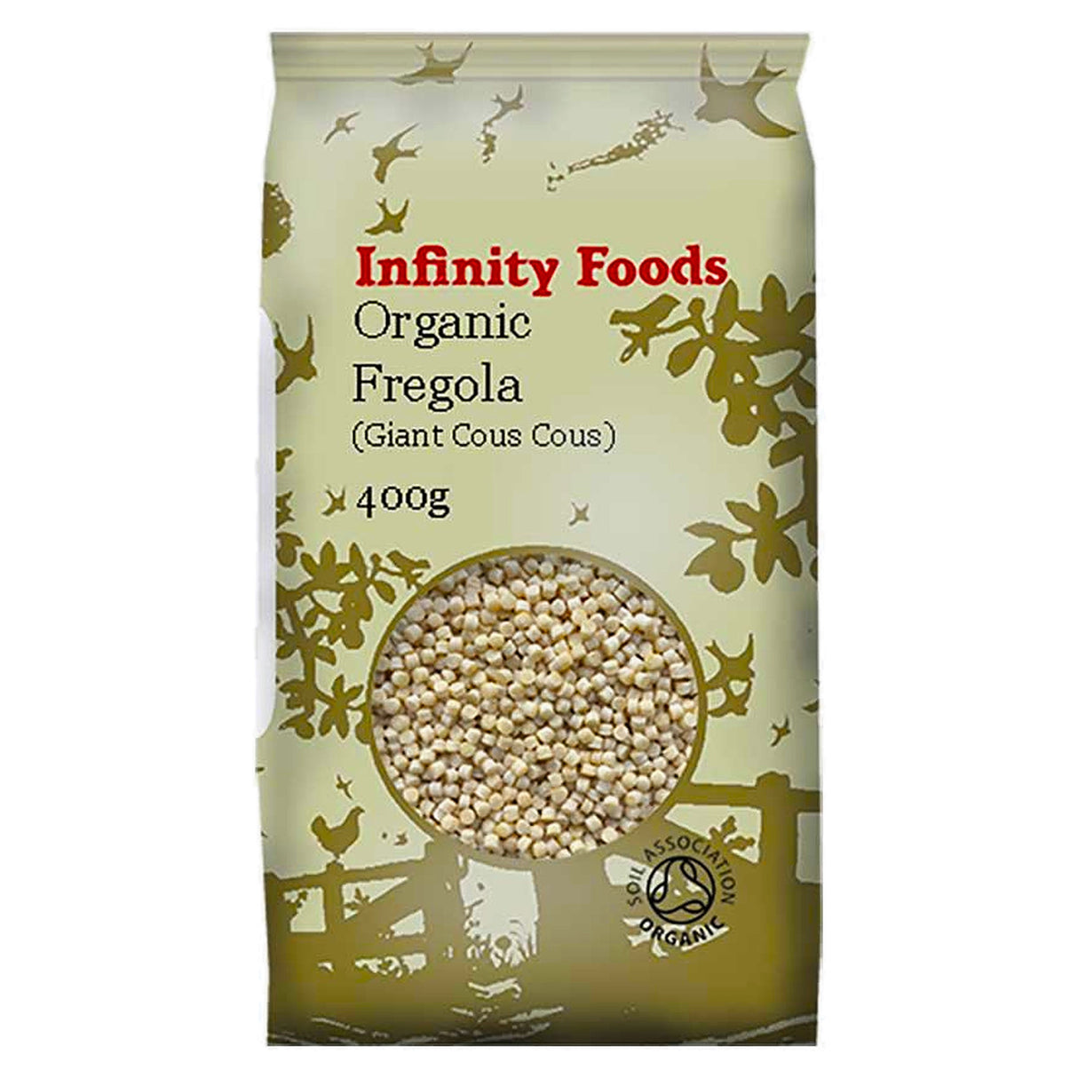 Infinity Foods Organic Fregola Giant Couscous 400g