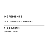 Verified ingredient panel